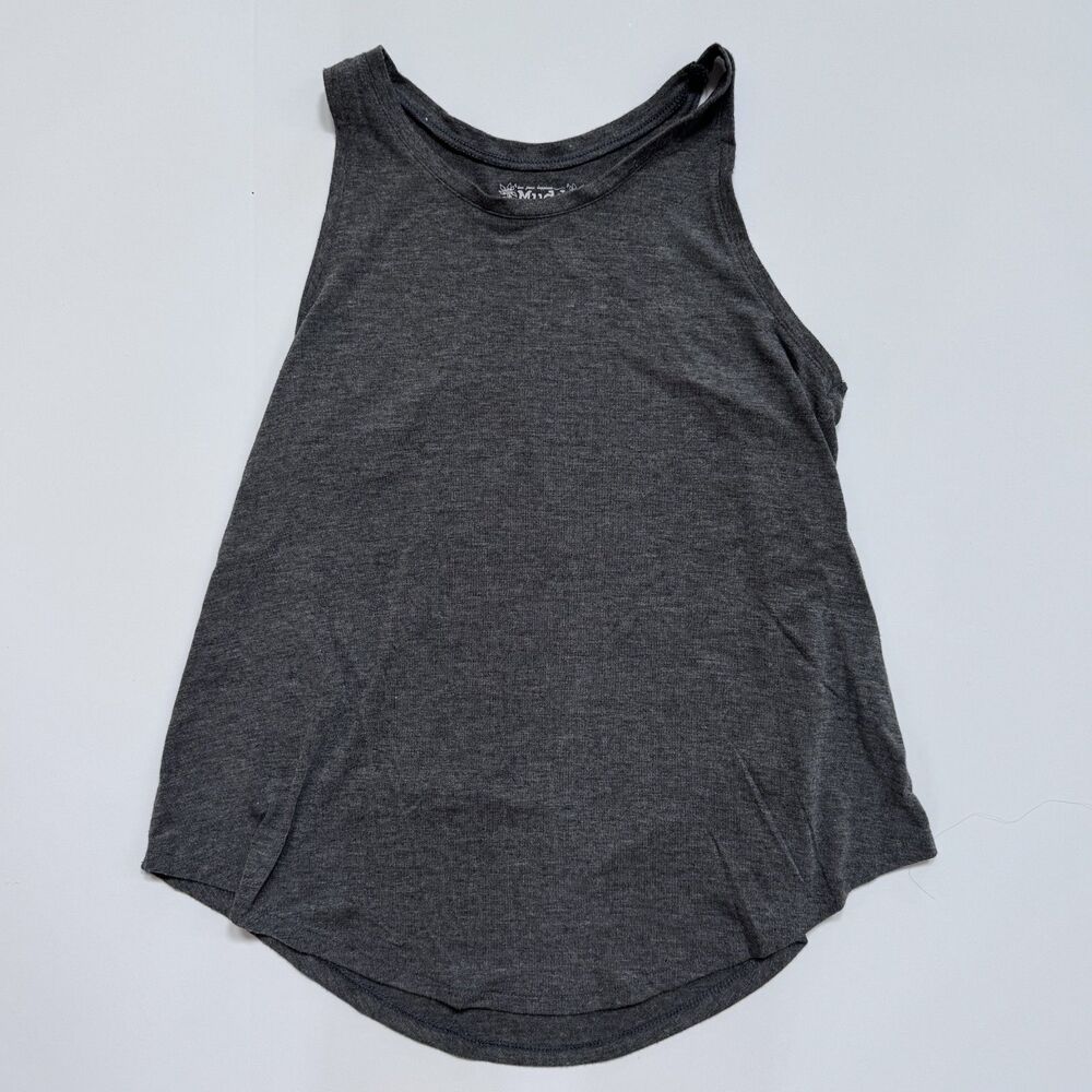 Mudd women size XS tank top shirt extra small junior gray